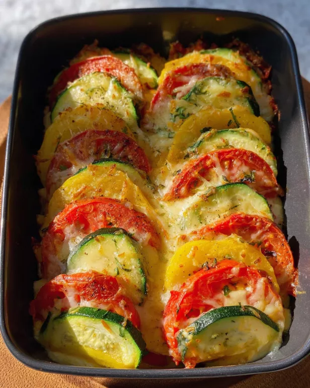 Gemüseauflauf mit Tomaten und Zucchini Rezept genießen! - RezeptBrise Gemüseauflauf mit Tomaten und Zucchini Rezept genießen! - RezeptBrise