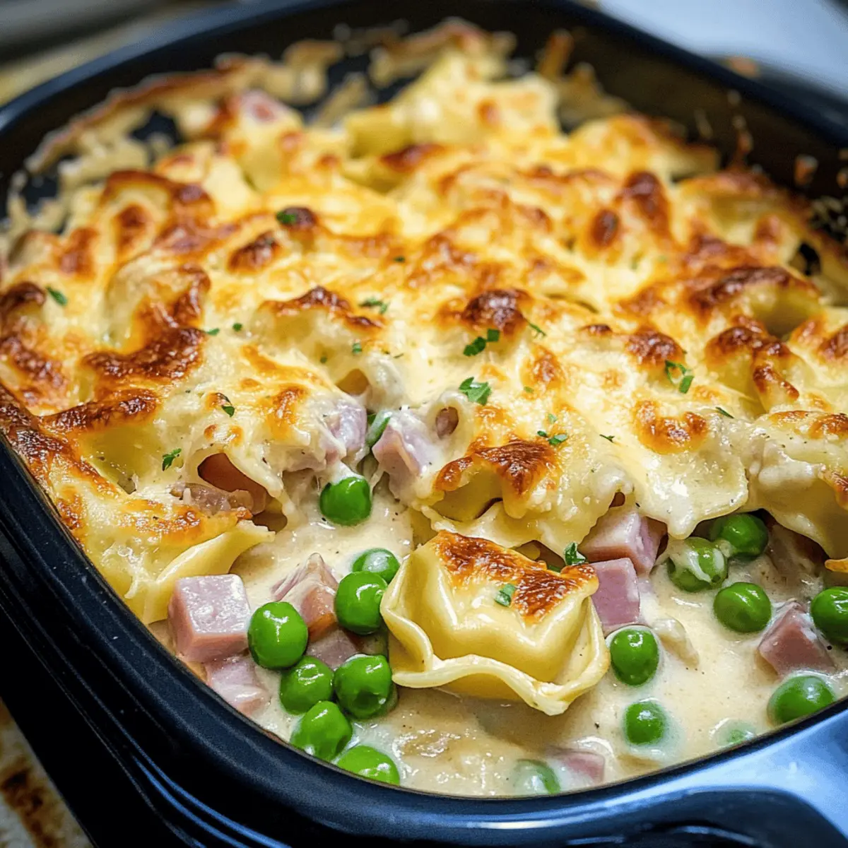 Tortellini casserole from the air fryer