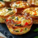 Mini-Quiches mit Gemüse