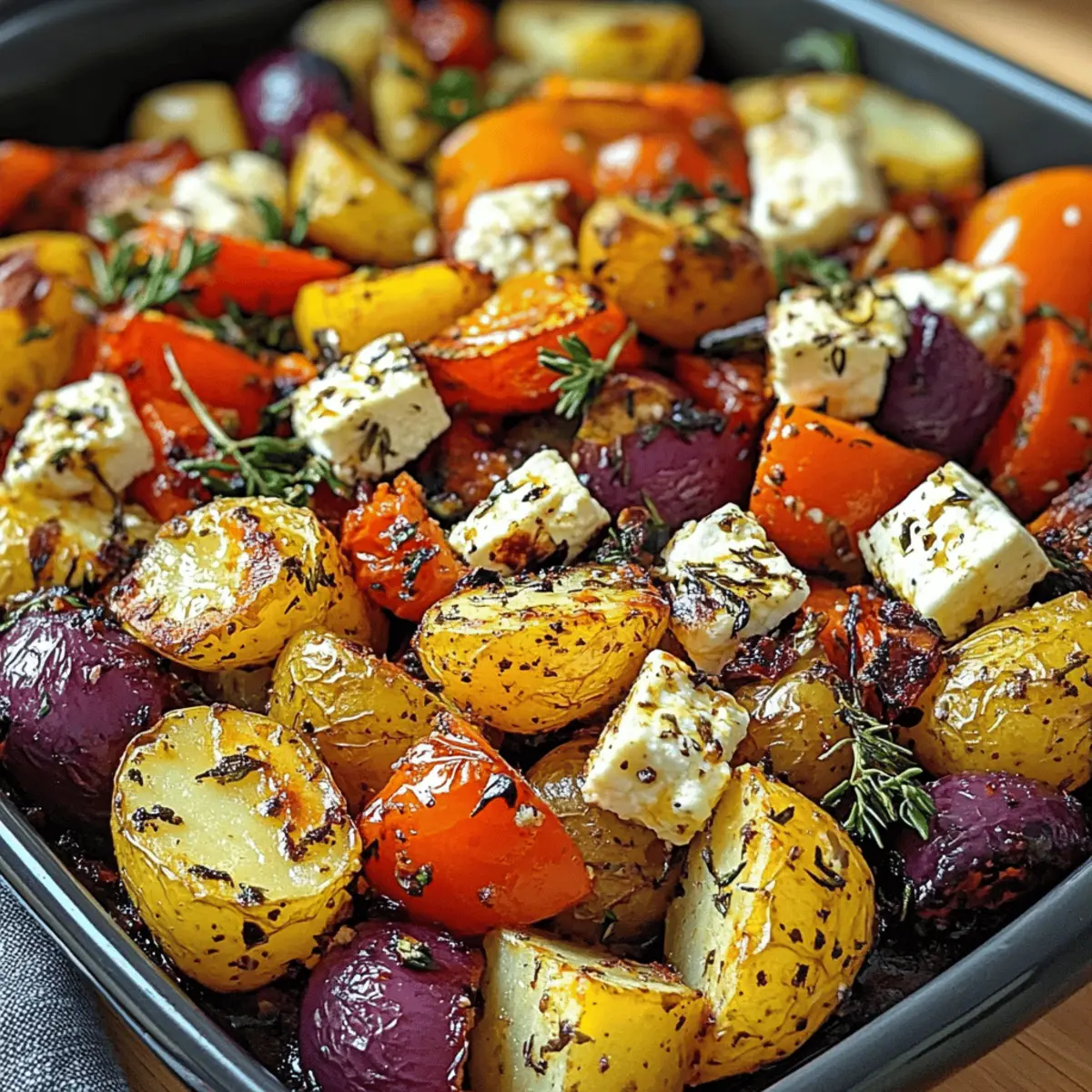 Feta Kartoffeln Ofengemüse