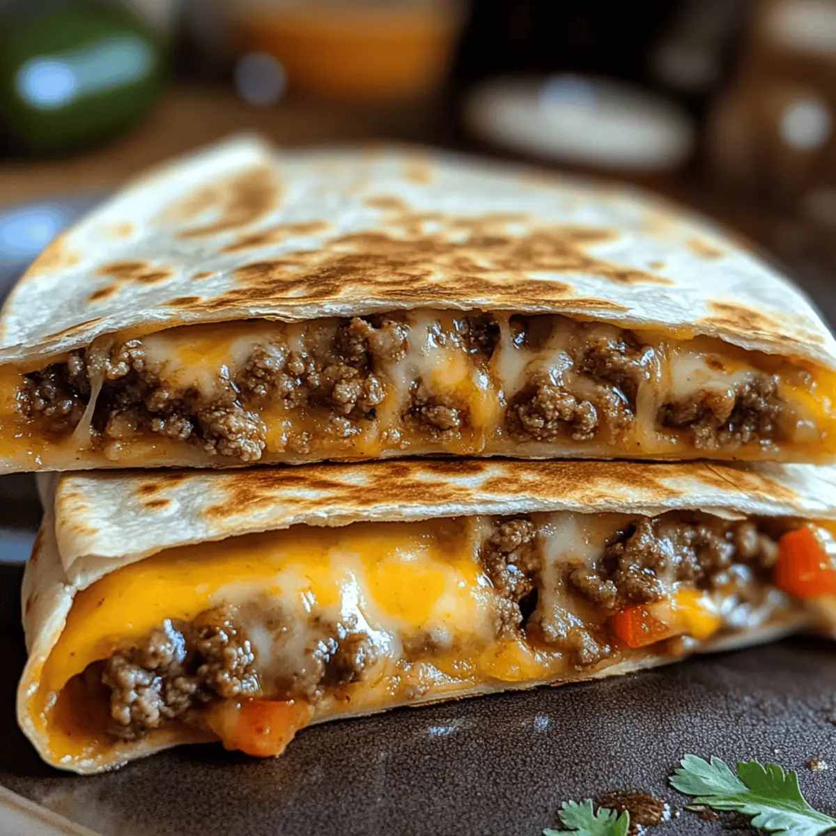 Smashburger Quesadillas