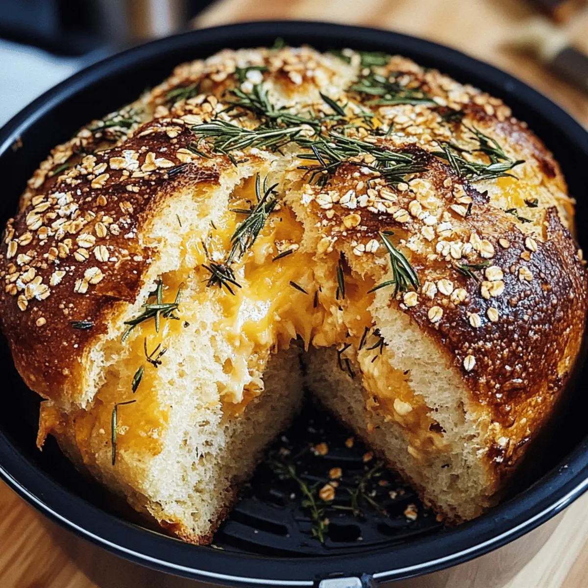Schnelles Airfryer Brot