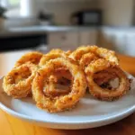 Luftfritteuse Zwiebelringe