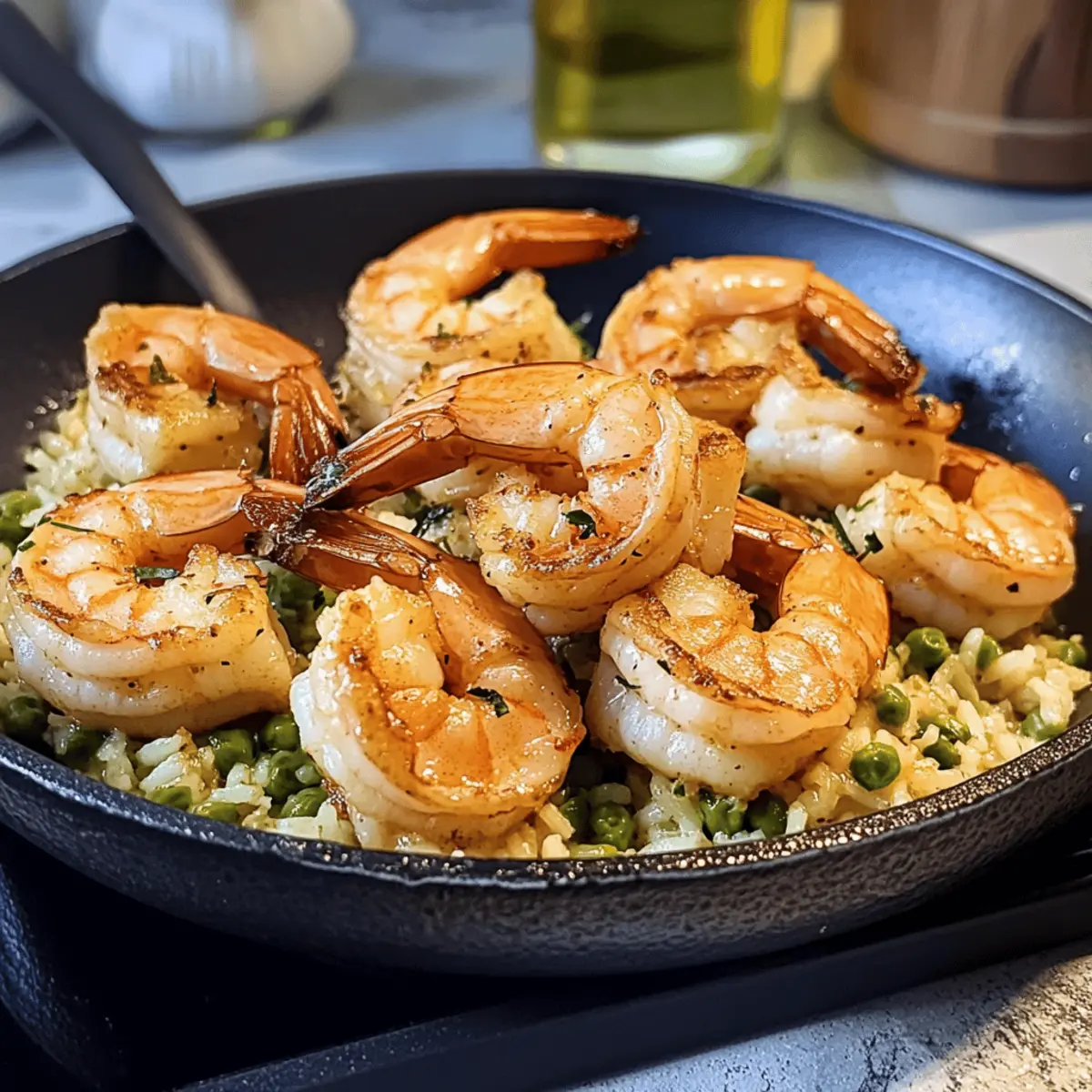 Mittelmeer Knoblauch-Garnelen