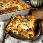 Kürbislasagne mit Hackfleisch
