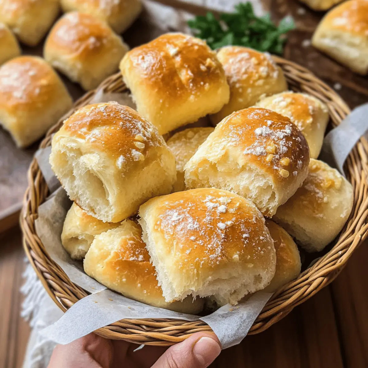 Knoblauchbrötchen