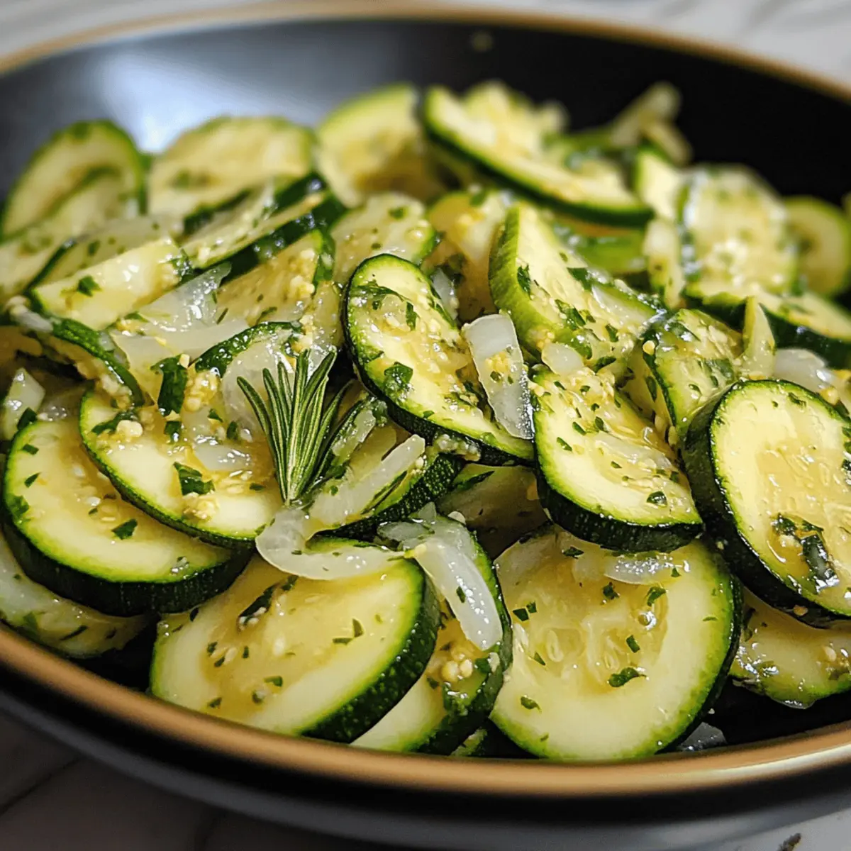 Schüttelzucchini