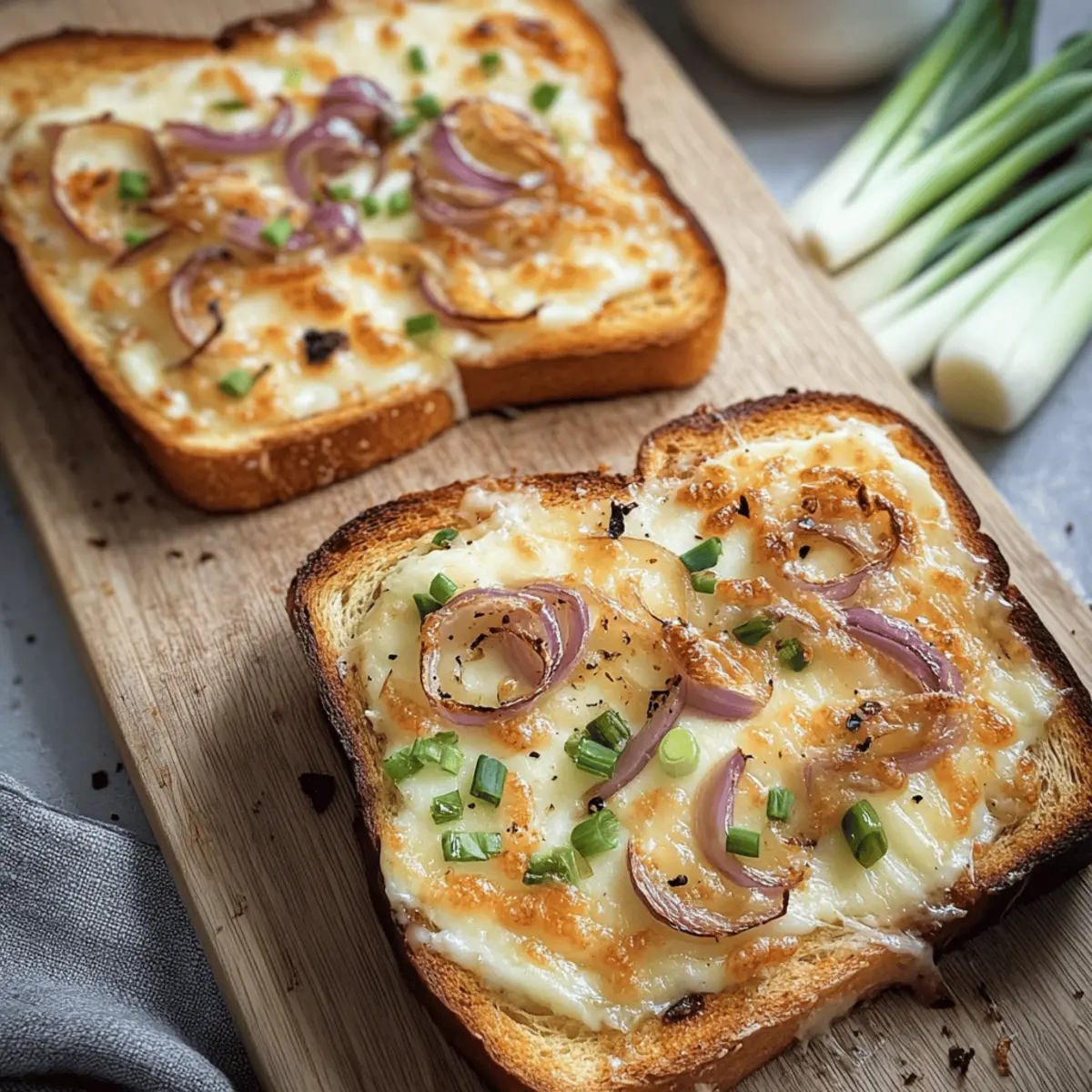 Flammkuchen Toast