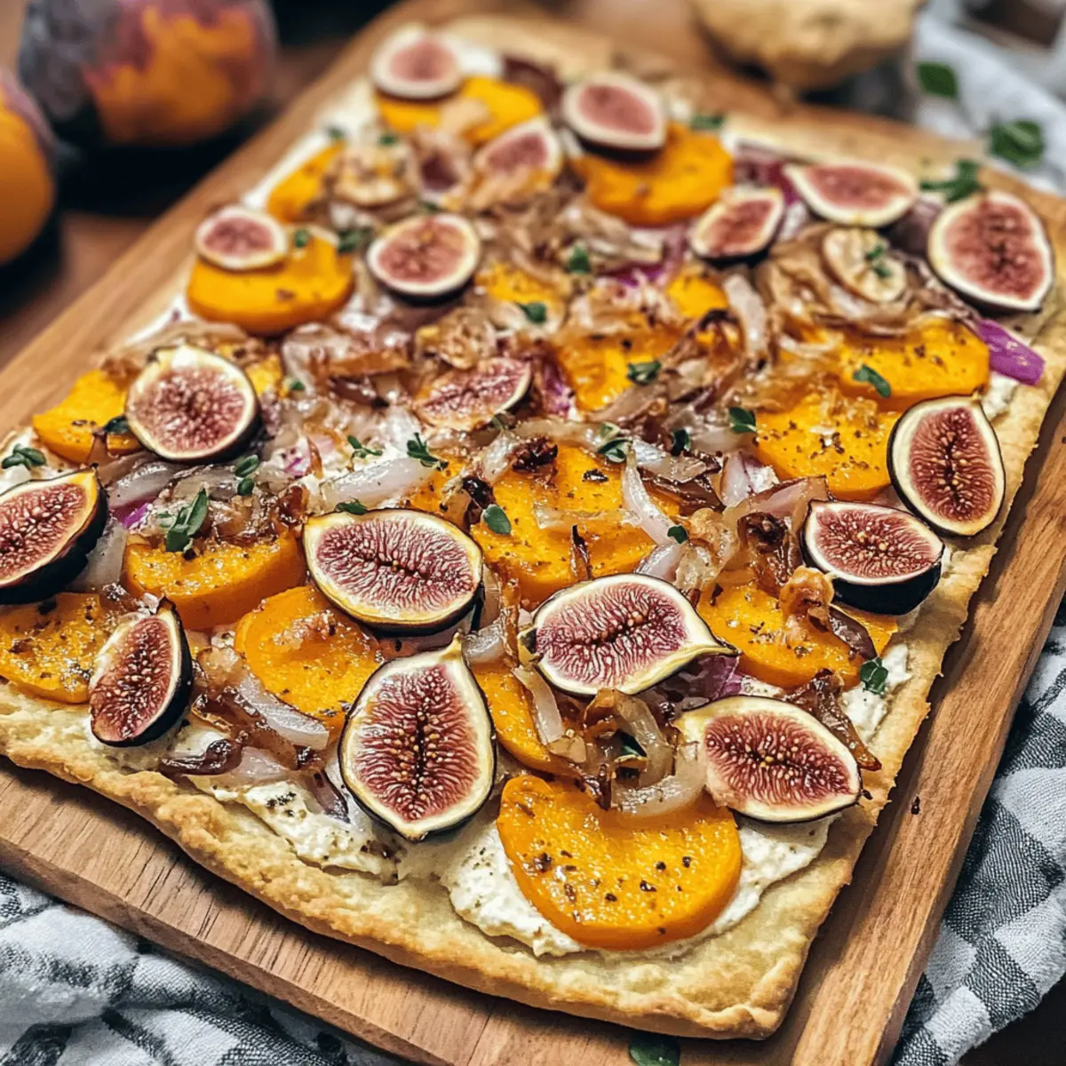 veganer Flammkuchen