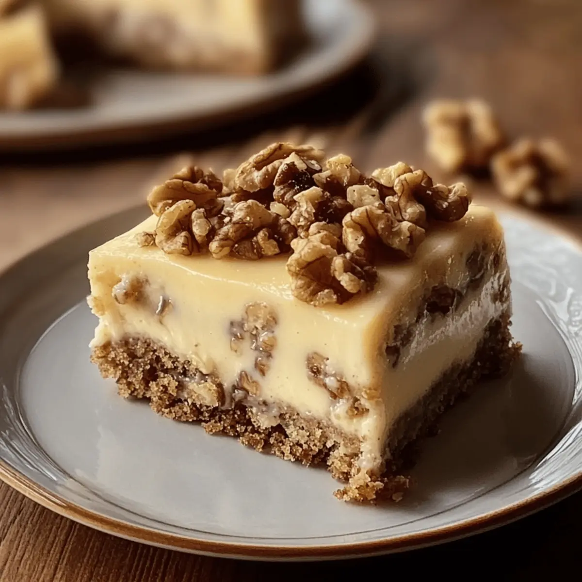 Friss-dich-dumm-Kuchen mit Walnüssen