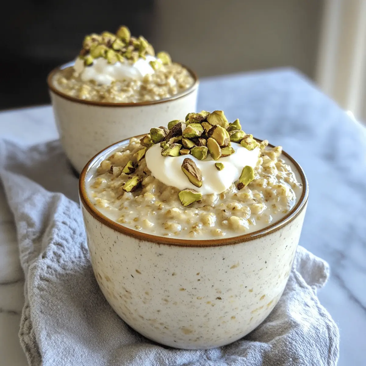 Pistazien Overnights Haferflocken