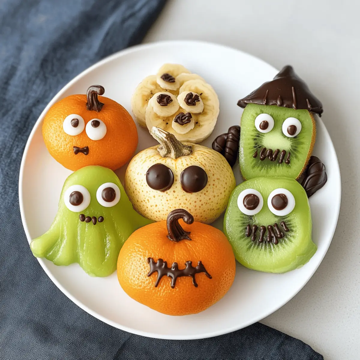 Kinderessen: Lustige Ideen für einen Halloween Teller