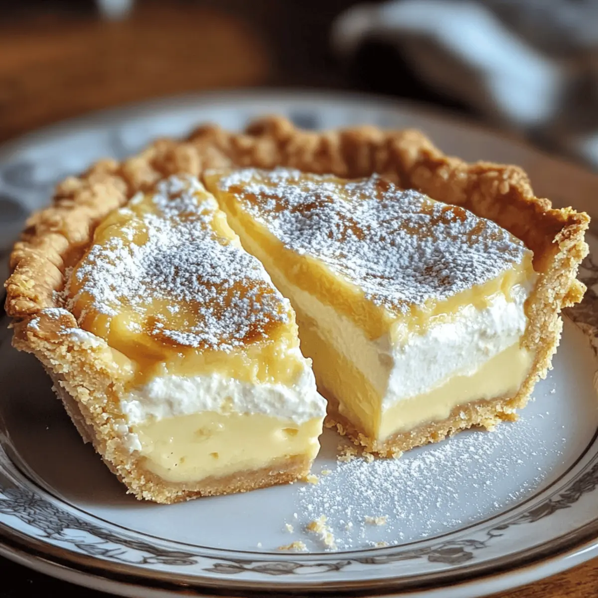 Griechische Pudding Tarte