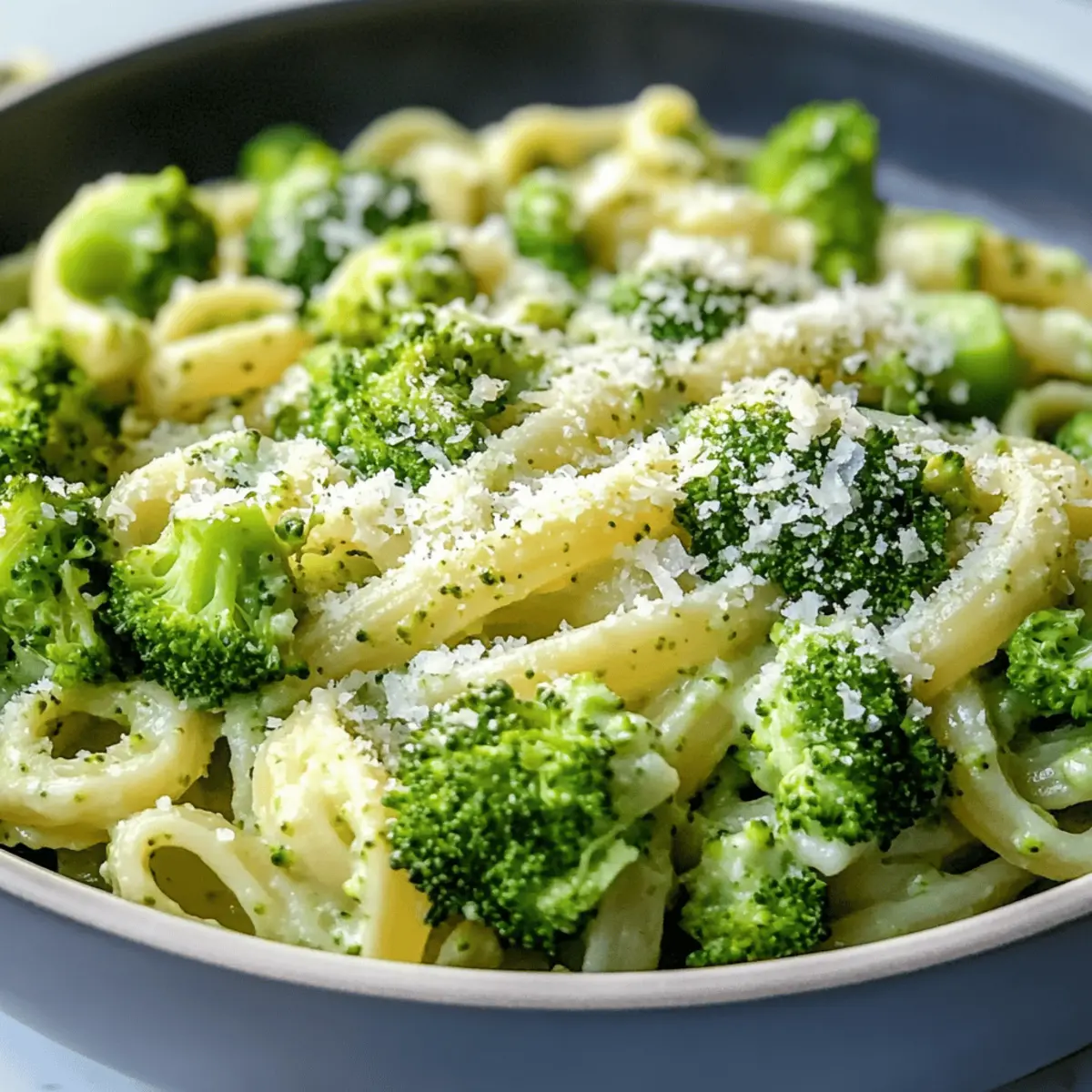 Leichte und gesunde Brokkoli-Pasta