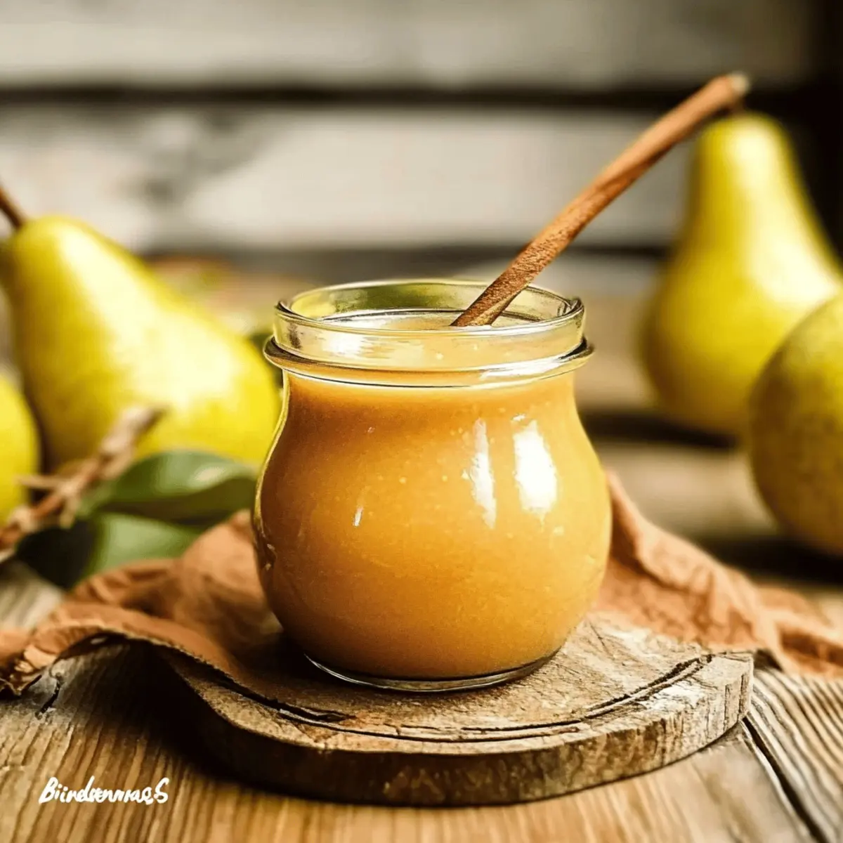 Birnenmus einkochen für später