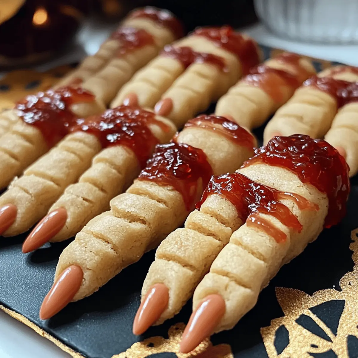 Halloween Hexenfinger Rezept für Partys