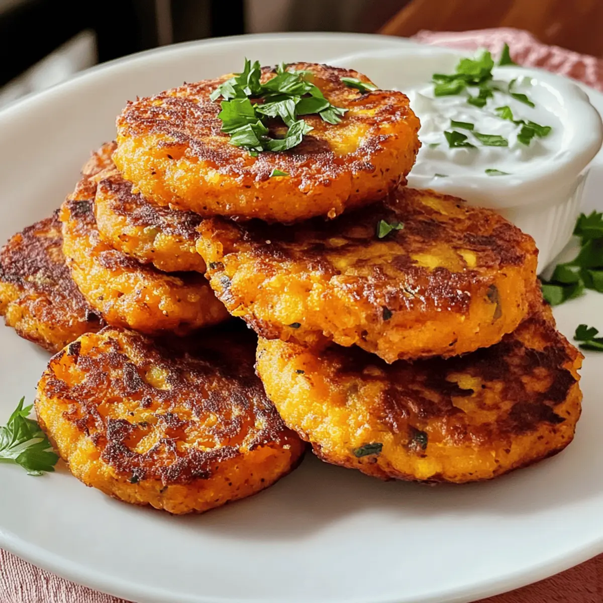 Kürbis Kartoffel Puffer