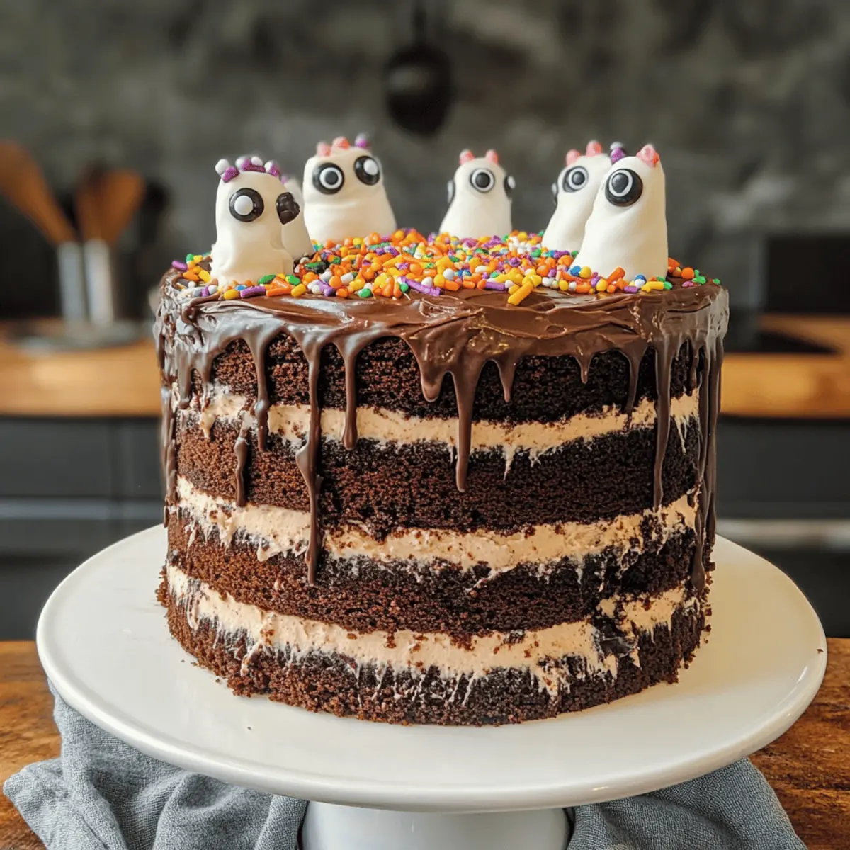 Halloween-Torte