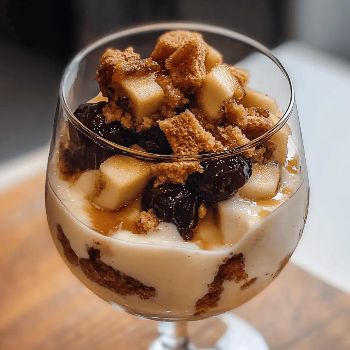 Stippgrütze mit Johannisbrot Glas