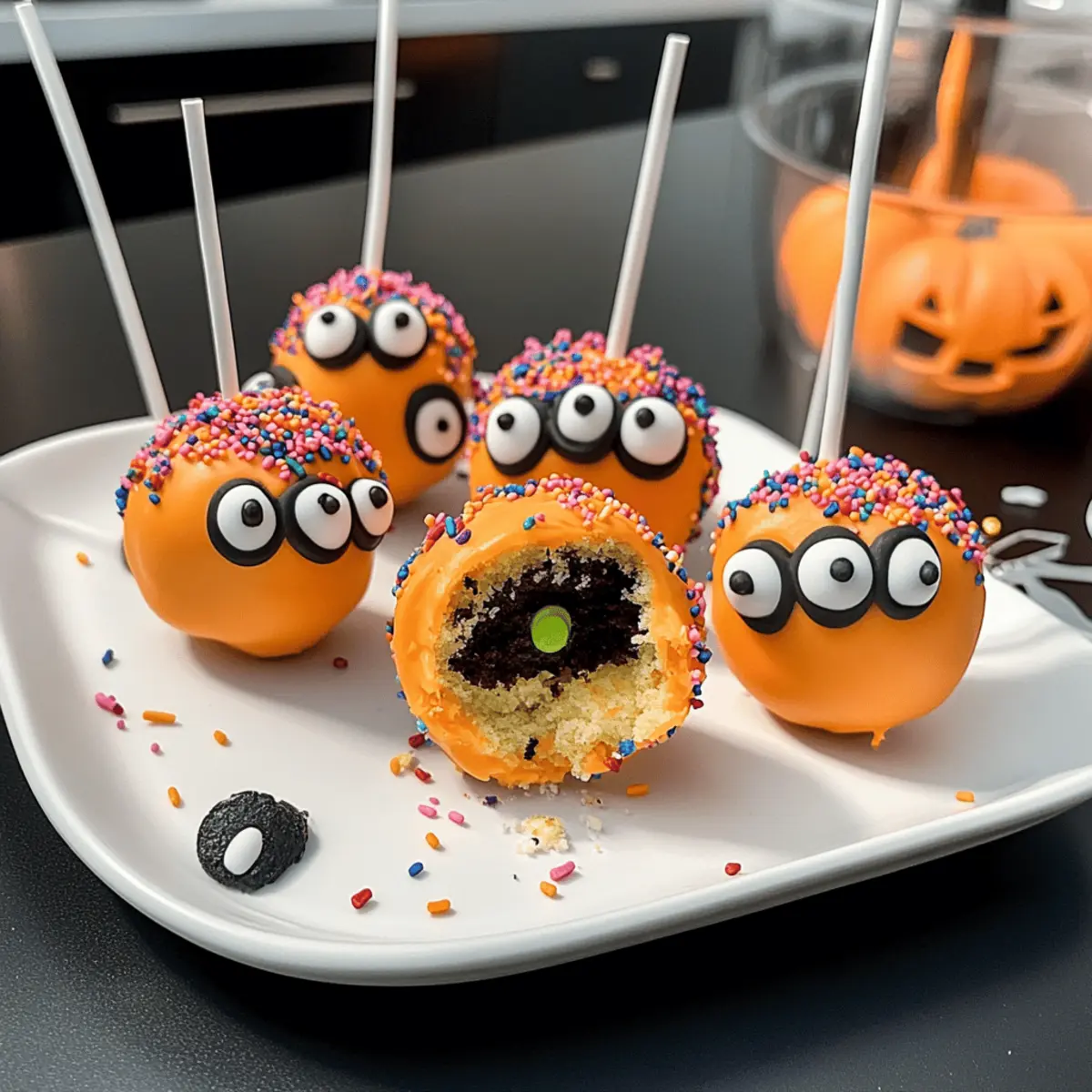 Halloween-Kuchen-Lollis