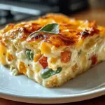 Hüttenkäse-Eierauflauf