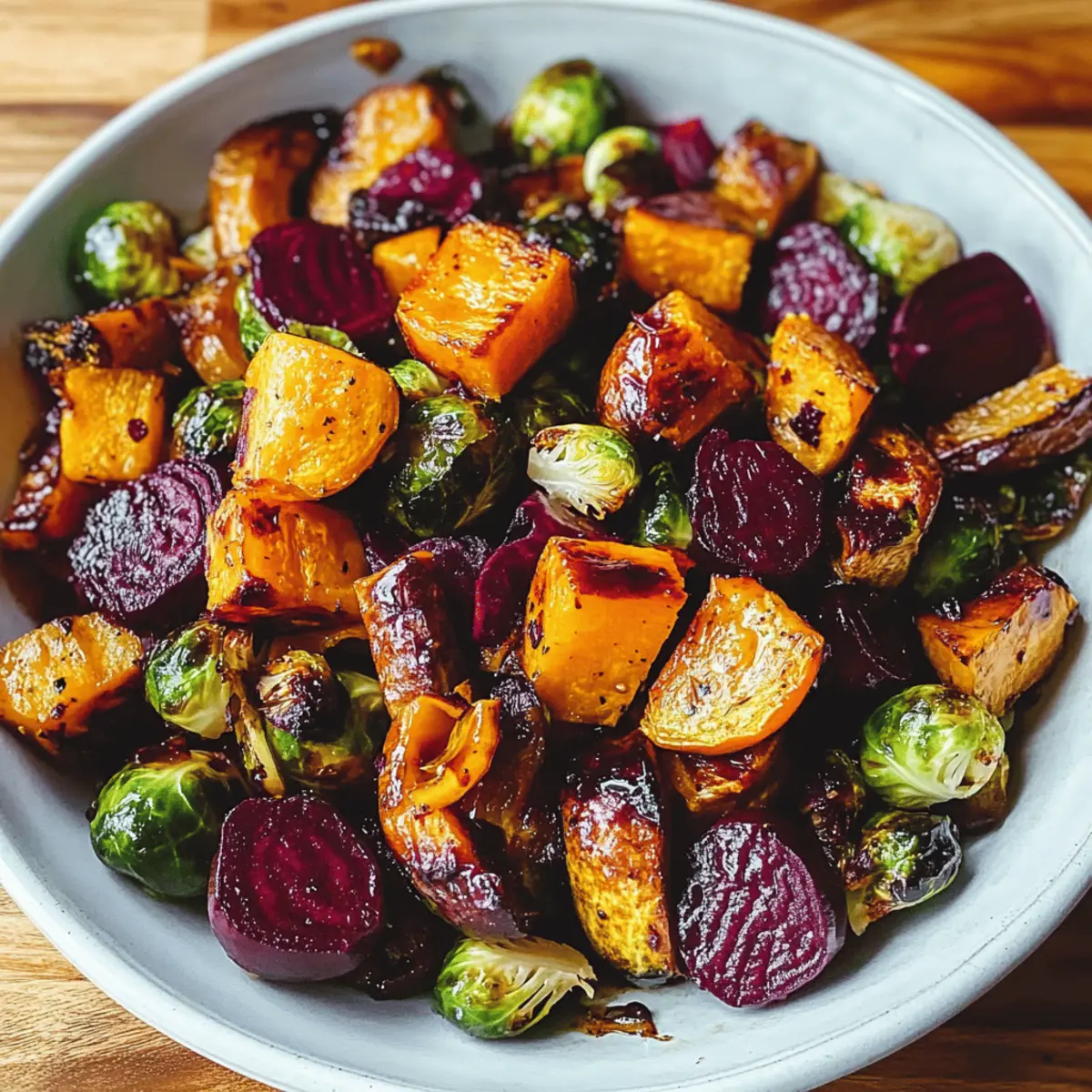 Wintergemüsesalat mit Butternusskürbis