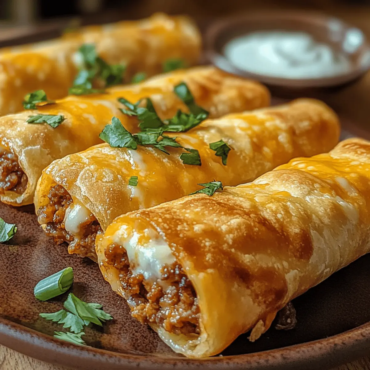 Käsige Taco-Sticks