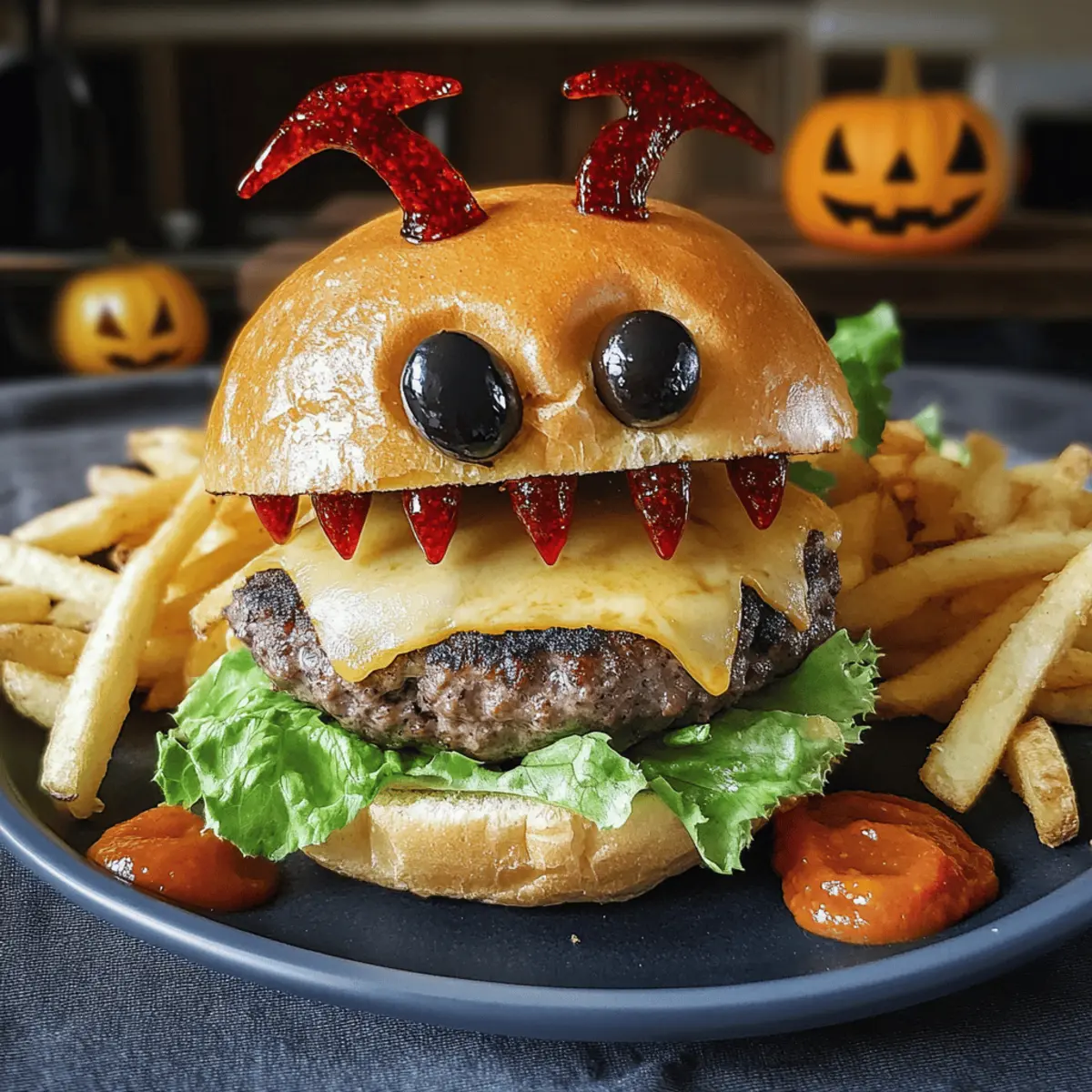 Toller Halloween Burger