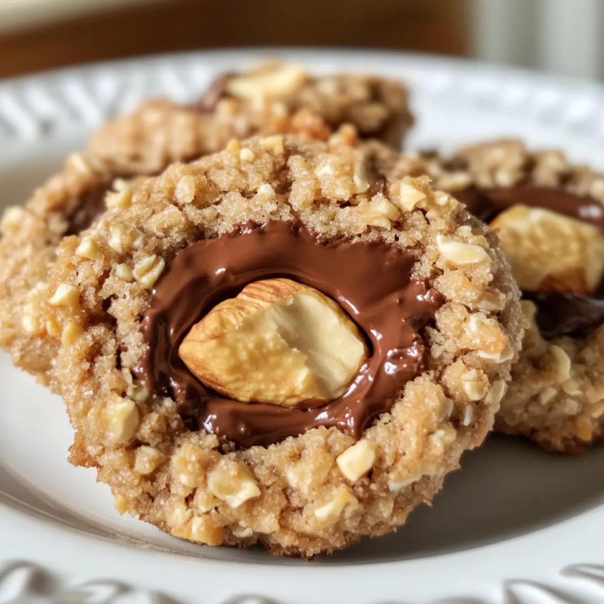 Irresistible Haselnussplätzchen mit Nutella Füllung Irresistible Haselnussplätzchen mit Nutella Füllung