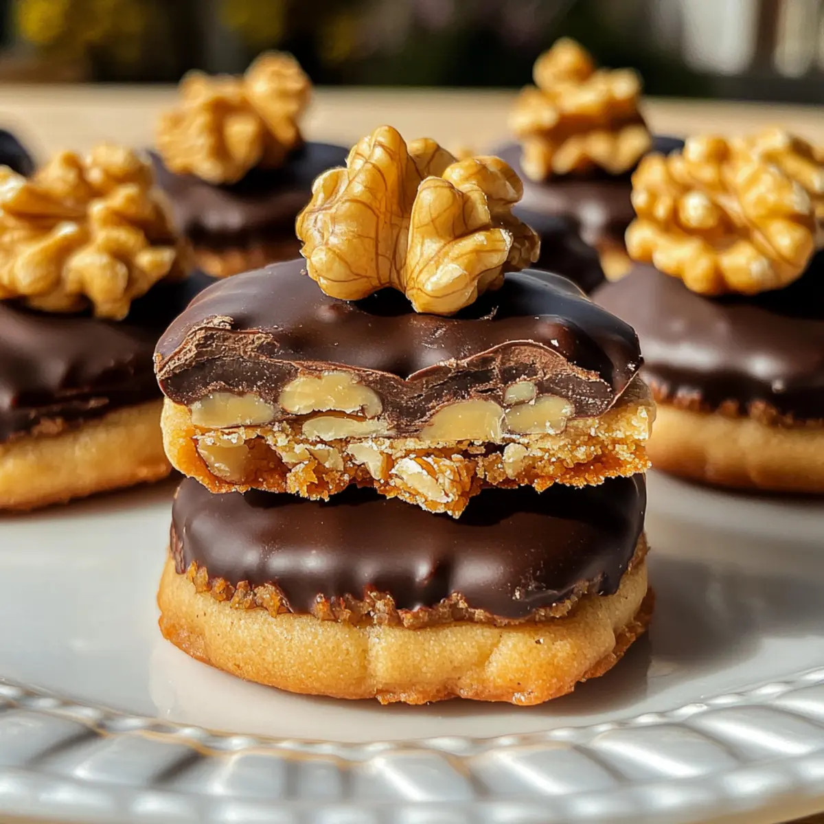 Hausfreunde Omas Walnuss Marzipan-Plätzchen