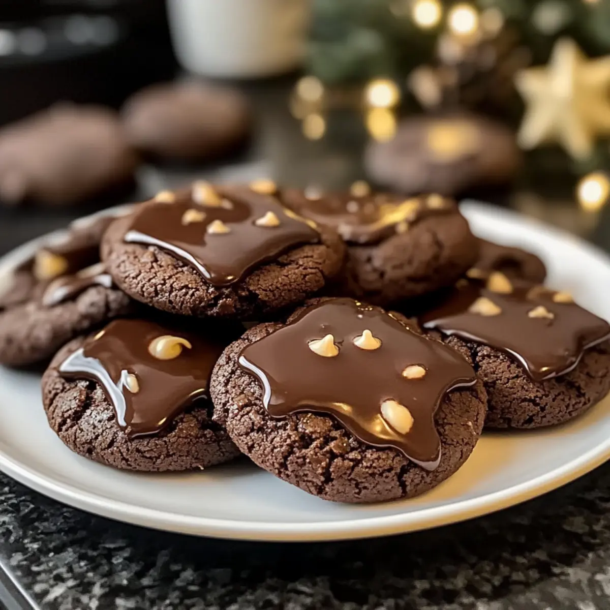 Schokokekse für Weihnachten