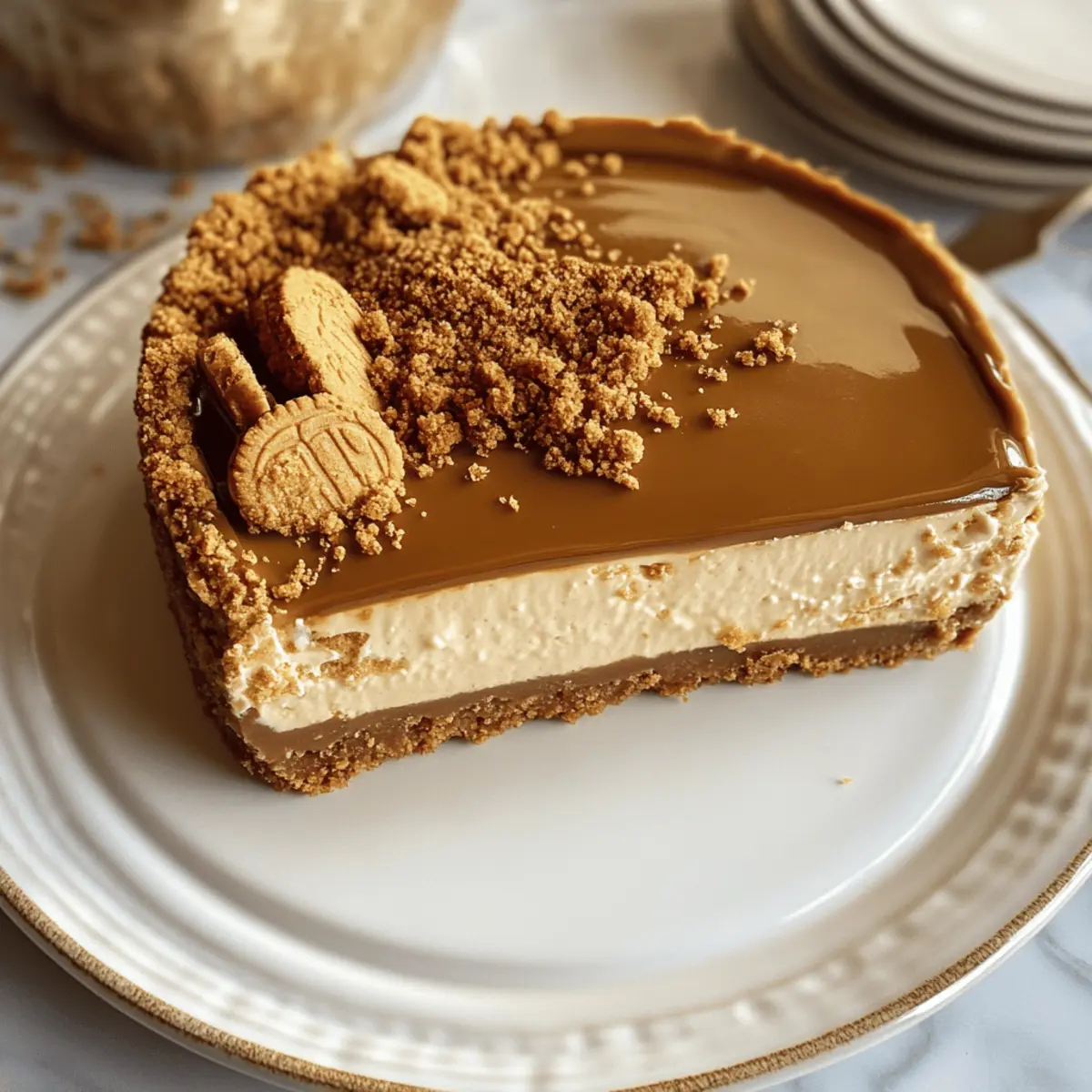 Biscoff Käsekuchen