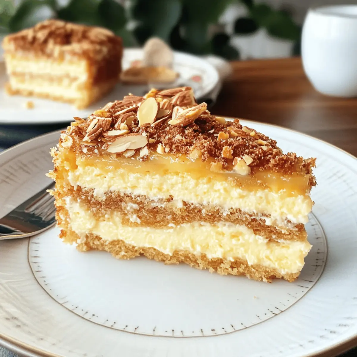 einfache Bienenstich Rezept