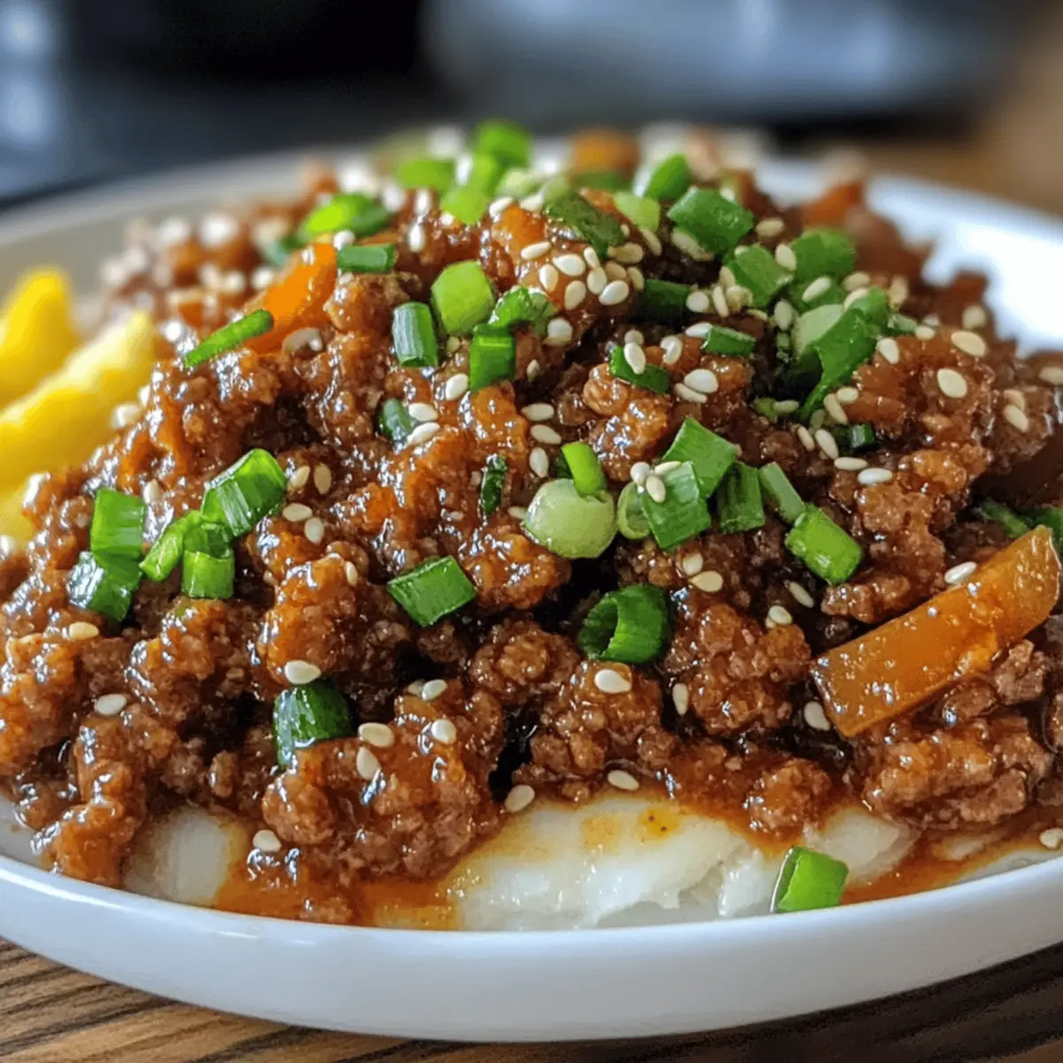 Einfaches Bulgogi mit Hackfleisch