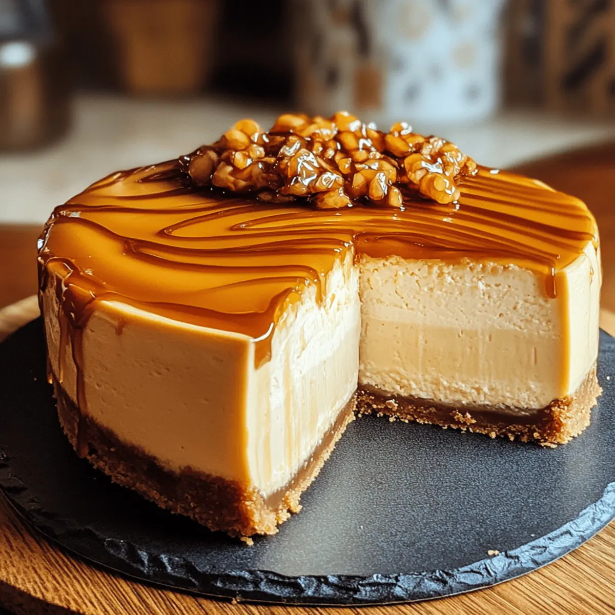 Salted Caramel Cheesecake