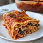 Vegane Lasagne Rollen