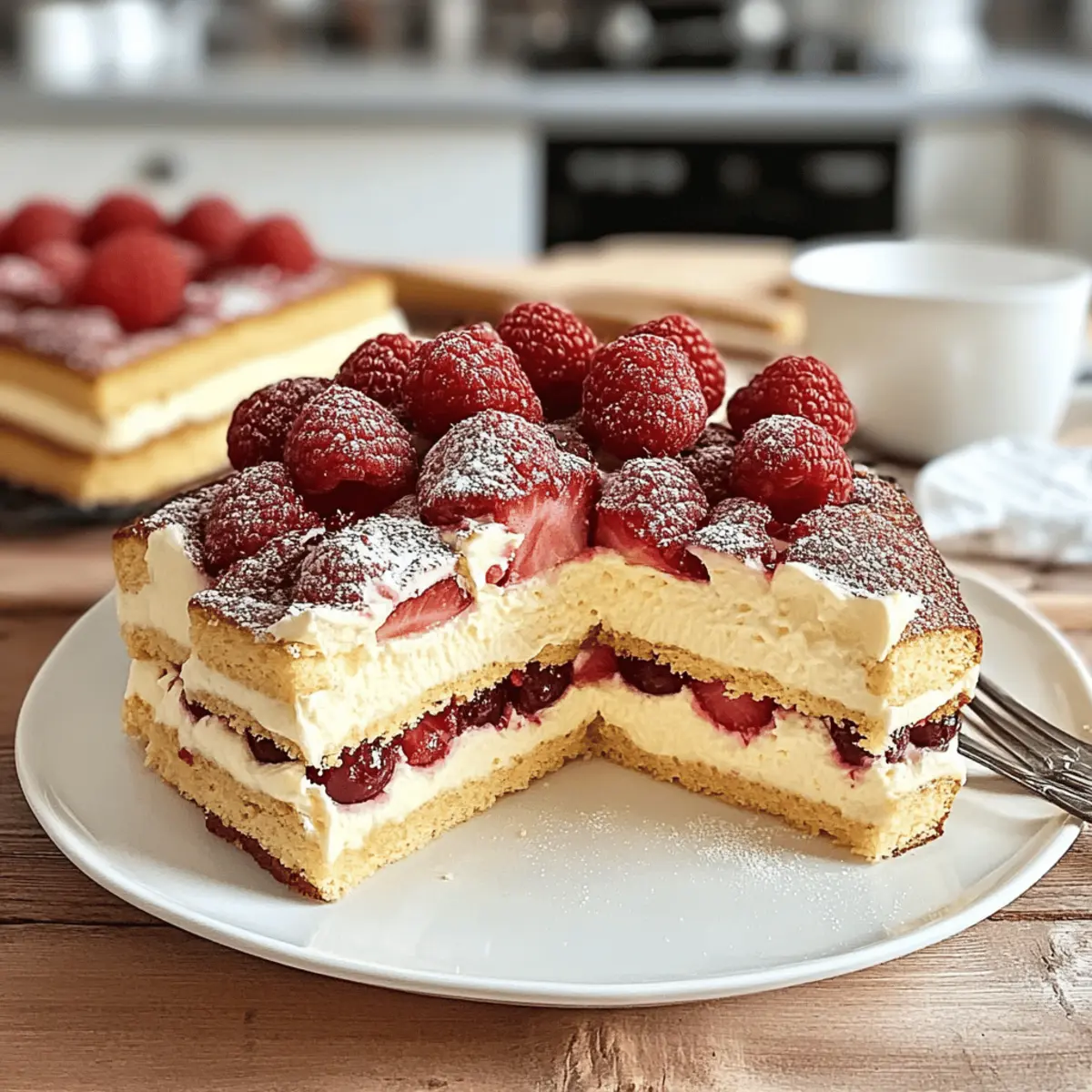 Puddingkuchen ohne Backen