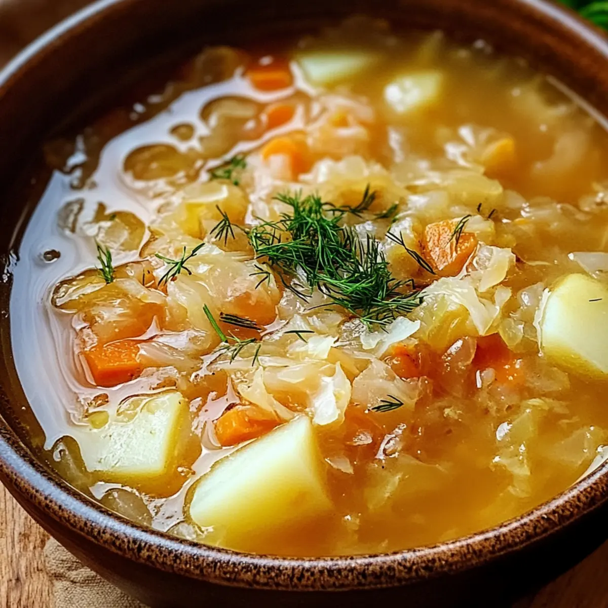 Sauerkraut-Suppe