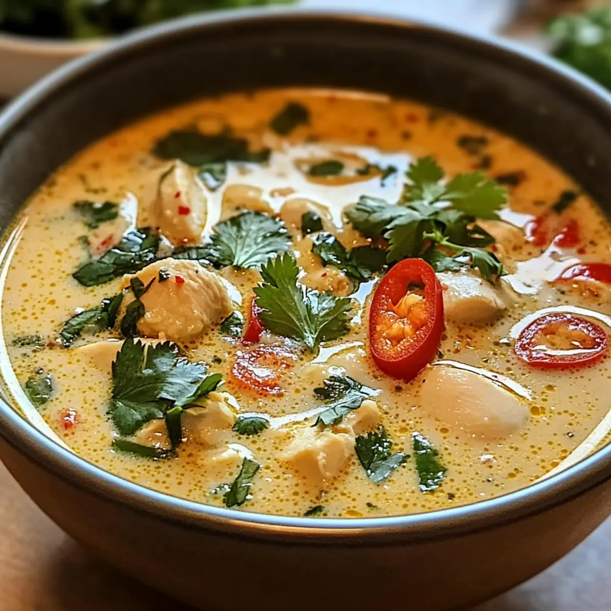Tom Kha Gai Suppe