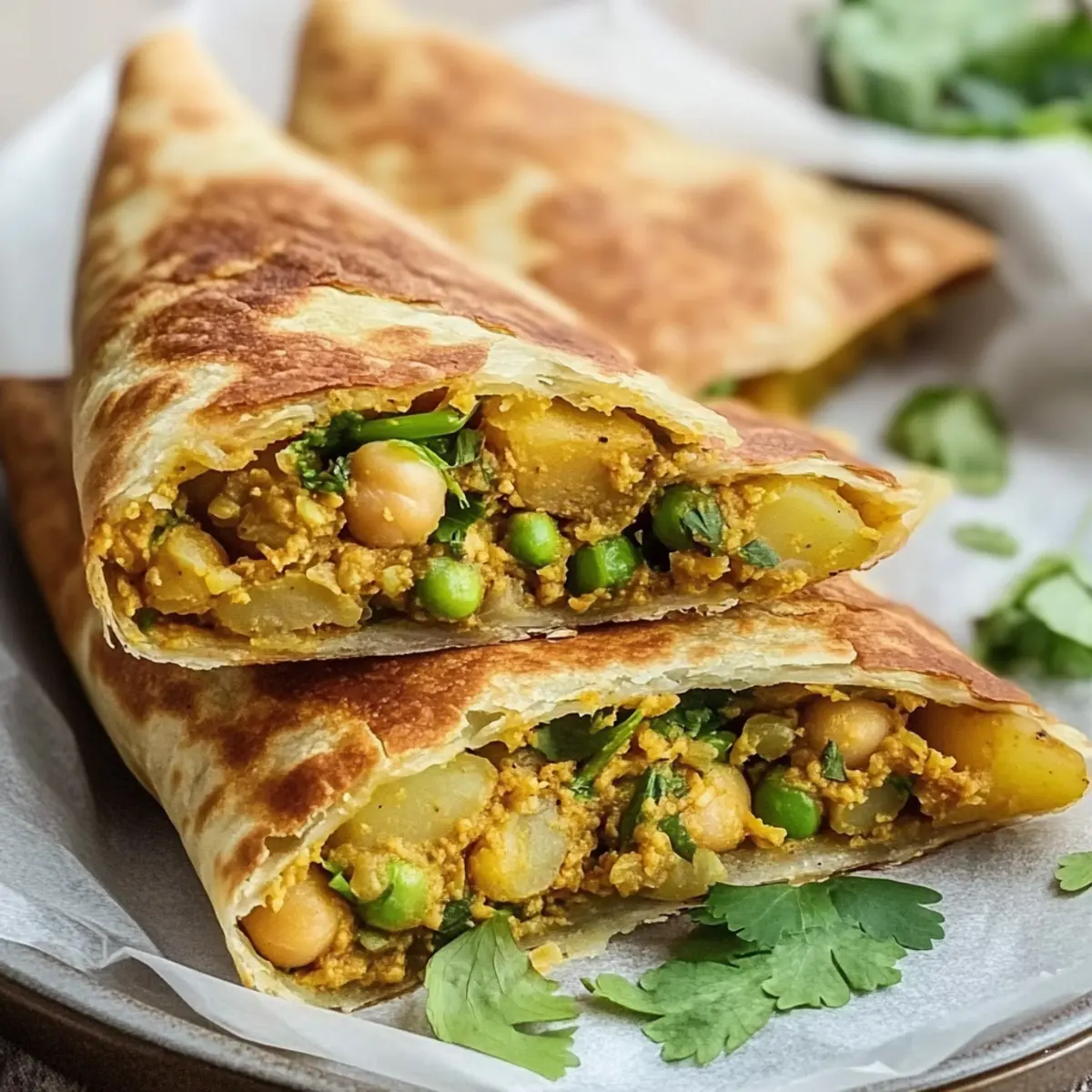 Samosa-Wickel